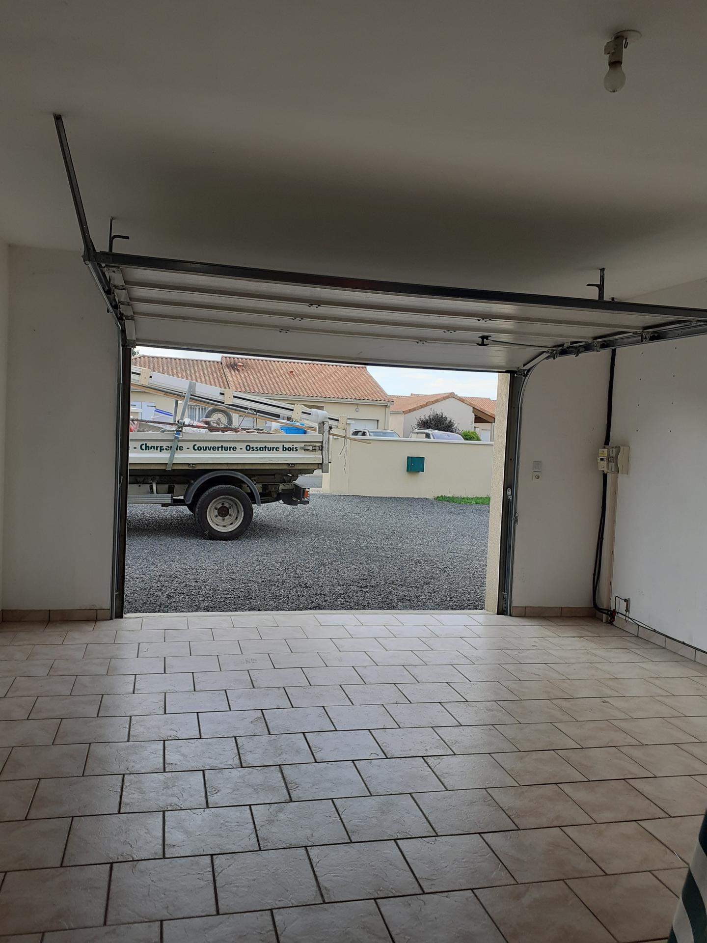 Avant la dépose du portail