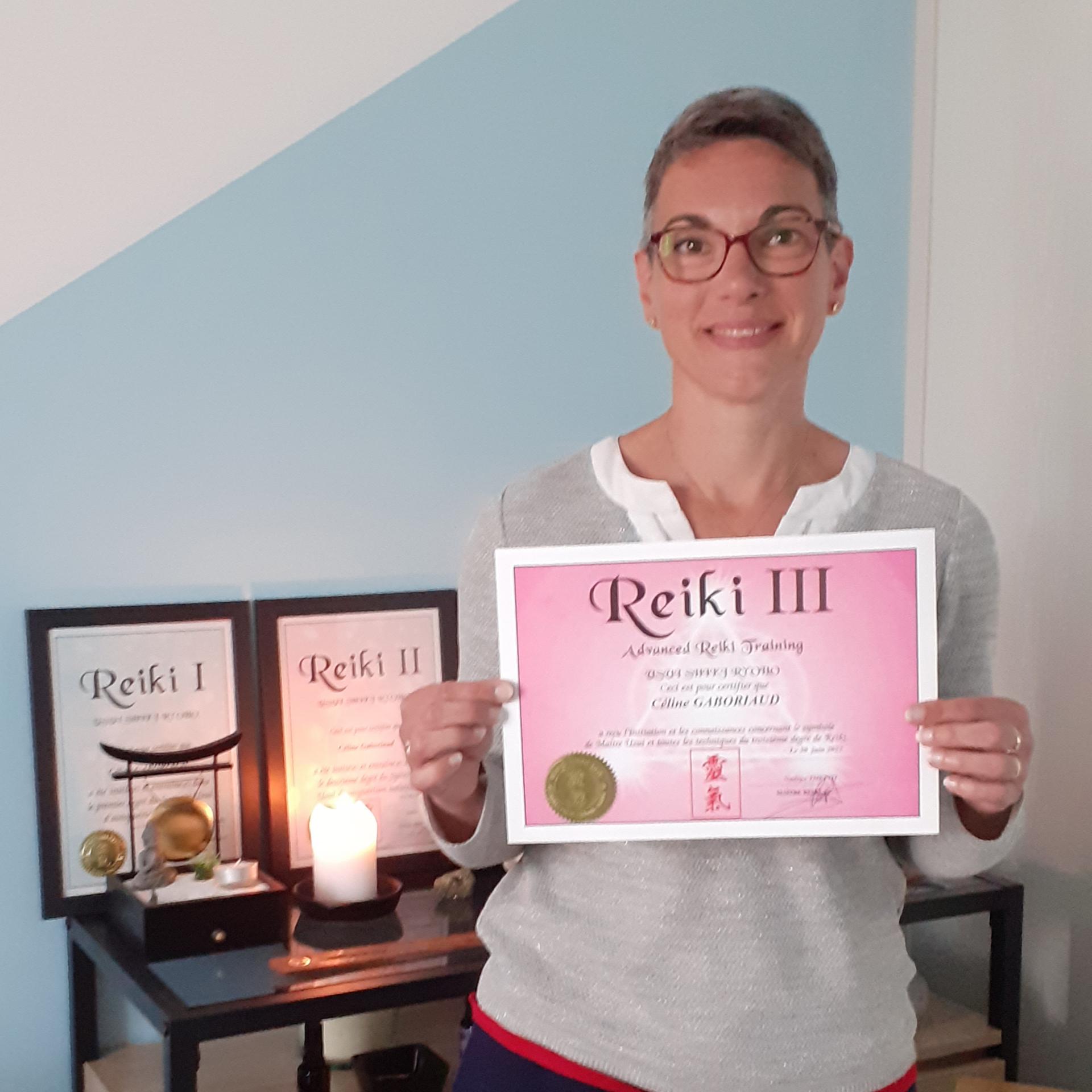 Formation Reiki niveau III par Energie Aloe à Naintré