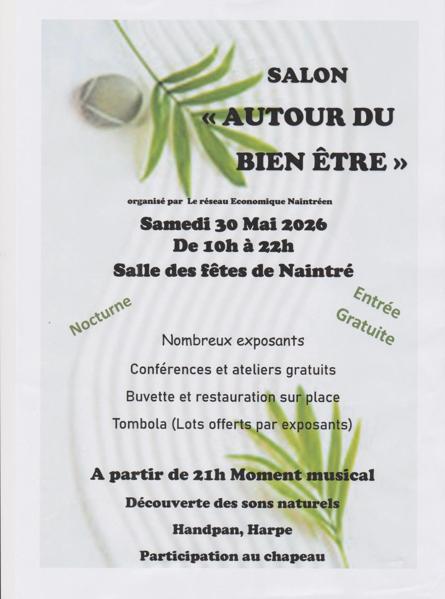 Salon bien etre naintre